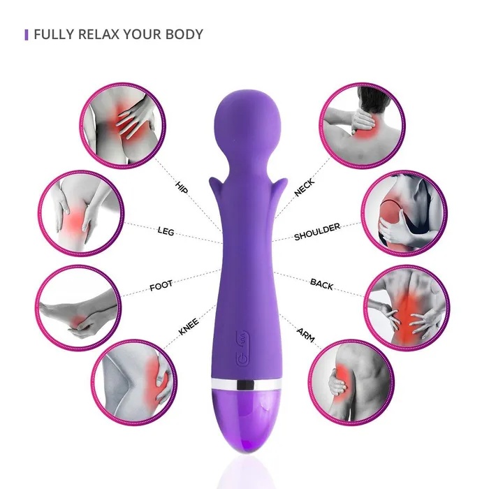 Vibrators Neojoy NeoJoy 9 Function Wand Massager