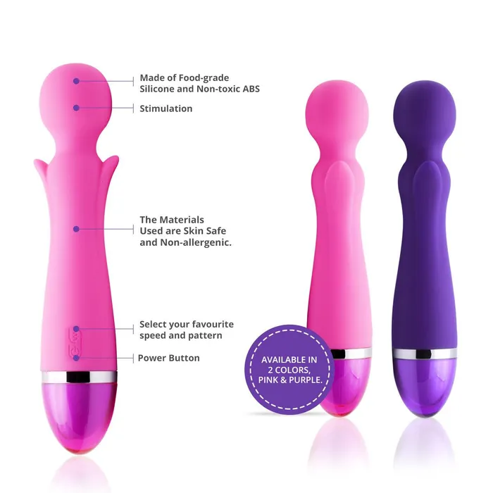 Vibrators Neojoy NeoJoy 9 Function Wand Massager