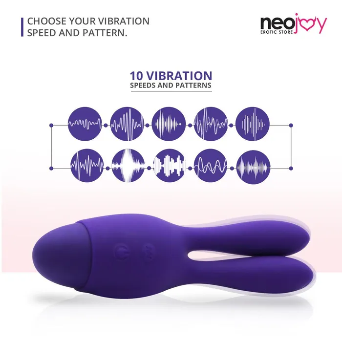Vibrators Neojoy Neojoy Bunny Ears Vibrator Pink