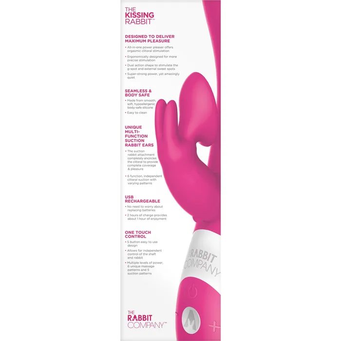 Vibrators The Rabbit Company Kissing Rabbit Vibrator The Rabbit Company