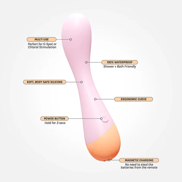 Vibrators VUSH VUSH Peachy GSpot Vibrator