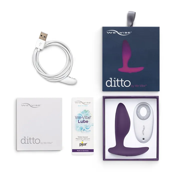 WeVibe Ditto Vibrating Anal Plug Purple WeVibe Anal