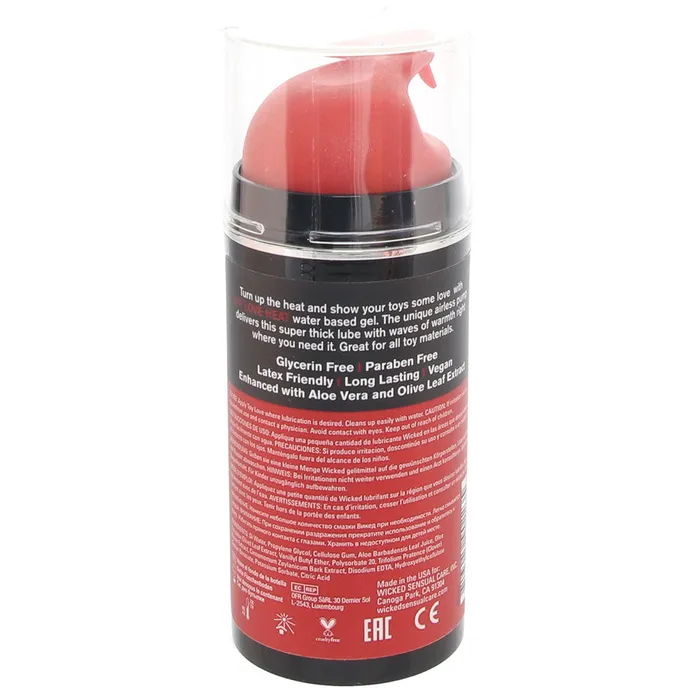 Wicked Sensual Care Anal Toy Fever Warming Lubricating Gel in 33oz100ml Wicked Sensual Care Anal Toy Fever Warming Lubricating Gel in 33oz100ml