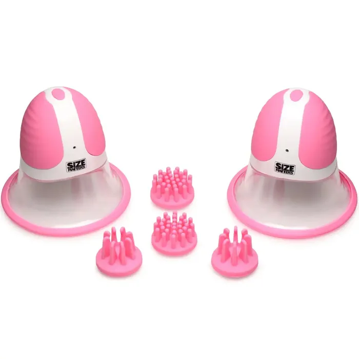 XR Brands Female Sex Toys 10x Rotating Nipple Suckers